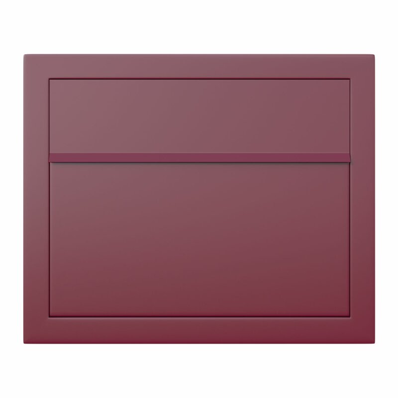 Briefkasten Wandbriefkasten JAZZ Rot RAL 3004